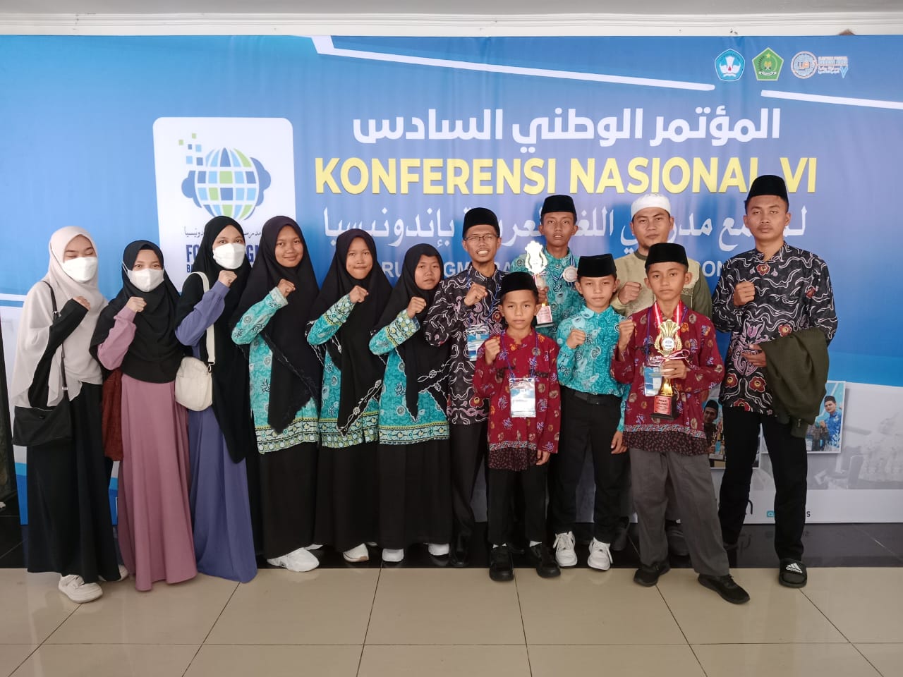Medali Perunggu Pada Olimpiade Bahasa Arab Nasional di Jakarta
